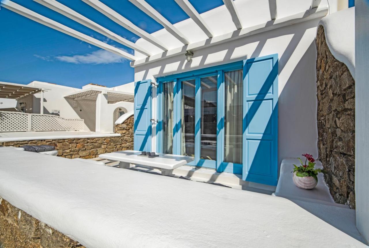 Mimosa Retreat Mykonos Lejlighed Ornos  Eksteriør billede